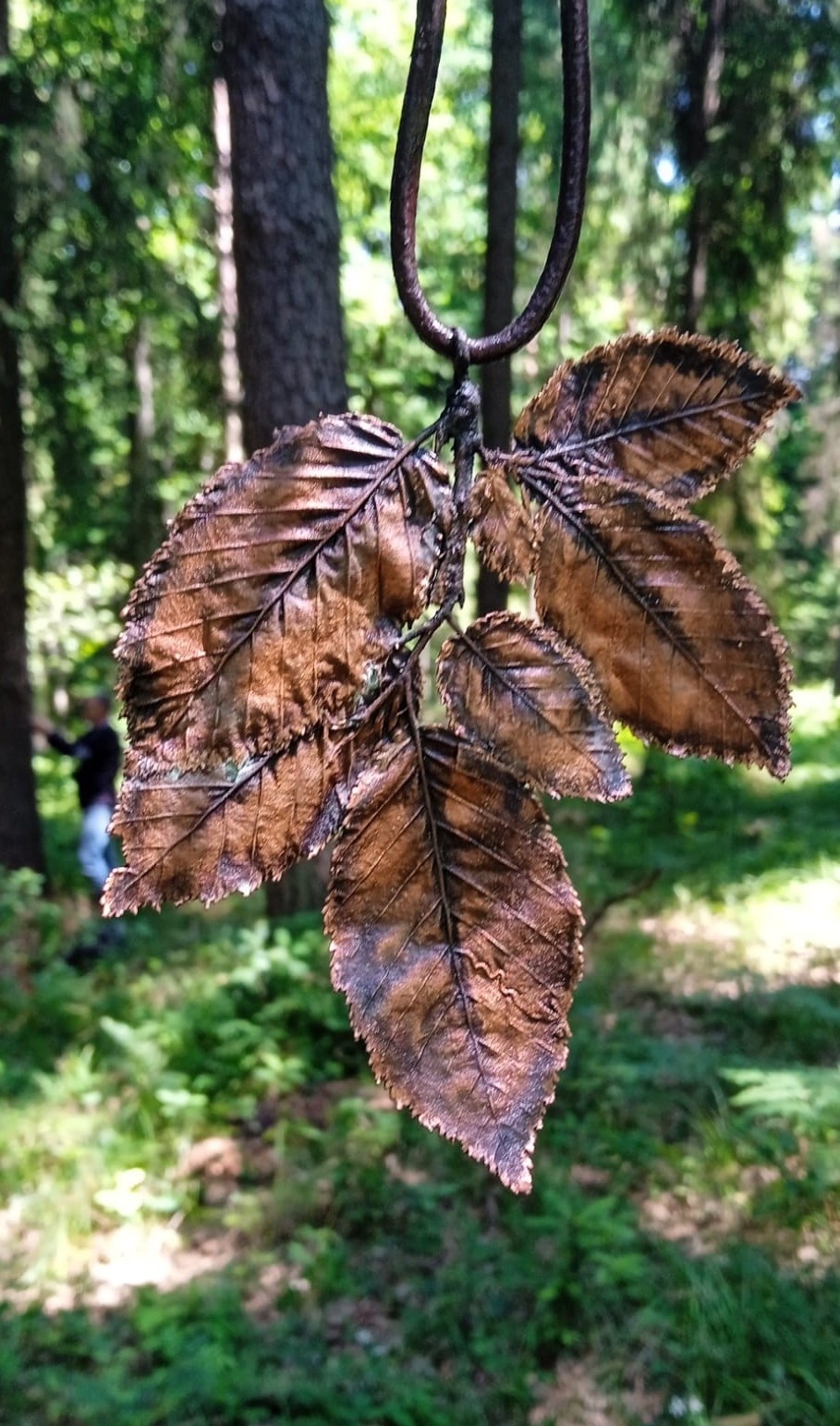 Miedziany wisior z Grabu pospolitego - obrazek 3